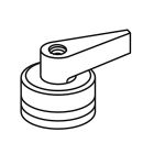 Kohler 38615-H-CP Cover and Handle Assembly