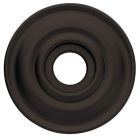 Baldwin 5148.102 5148 Pair of Estate Rosettes for Privacy Functions, Oil Rubbed Bronze