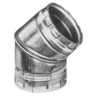 American Metal 7R45 Amerivent 7" B-Vent Round Adjustable 45 Degree Elbow #