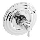 Newport Brass 3-1664TR/15 Astaire Single Handle Round Thermostatic Valve Trim with Polished Nickel (Rough Sold Separately)