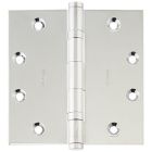 Baldwin 1046.260.I 1046260I Square Ball Bearing Mortise Hinge, Bright Chrome