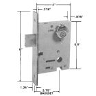 Baldwin 2357.264 6160 Turn Piece / Cylinder Mortise Deadlock with 2-3/4" Backset, Oil Rubbed Bronze