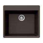 HOUZER GEMO N-100 MOCHA Houzer Gemo Series Topmount Granite Single Bowl Kitchen Sink, Mocha
