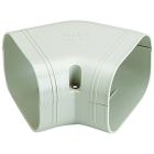 Rectorseal 84012 45-Degree Flat Vert, 3.5-Inch, White