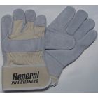 General Wire 130410 LG Leather Gloves