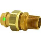 Viega 79745 ProPress Zero Lead Bronze Union with Male 1-1/4-Inch by 1-1/4-Inch P x Male NPT