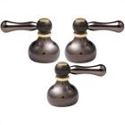 American Standard 0000443.099 Jasmine Metal Lever Handle (Set of 3), Polished Brass