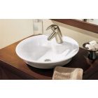 American Standard 0670000.209 18" Round Above Counter Lavatory Sink With 1 Hole, Rhapsody Blue