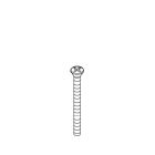 Kohler 42284-CP Screw 8 -32 X 1.500 in Polished Chrome