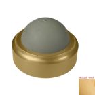 Baldwin Flush Bumper, Self-Adhesive, Satin Brass