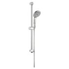 Hansgrohe 04265820 Unica E Wallbar Set, 24", 2.5 GPM in Brushed Nickel