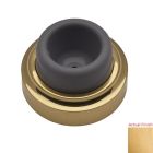 Baldwin 4275.040 Flush Bumper, Concave, Toggle Bolt, Satin Brass
