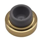 Baldwin 4276.030 Flush Bumper, Concave, The Toggler®, Polished Brass