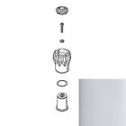 Kohler 43267-CP Persuade Comfort Height elongated bowl with skirted trapway in Polished Chrome