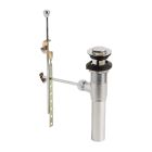 Gerber G0043973 8.44" H X 2.19" W Metal Pop-Up Lavatory Drain Assembly in Polished Chrome