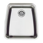 Blanco 440107 Performa 21" Undermount Single Bowl Stainless Steel Sink with 10" Bowl Depth, 18-Gauge, 18/10 Chrome/Nickel Content and 3-1/2" Drain in Satin