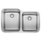 Blanco 441023 Stellar 1-3/4 Double Bowl Undermount Kitchen Sink in Refined Brushed