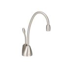 Insinkerator 44251B Indulge F-GN1100SN Contemporary Series 0.7 GPM 1 Hole Deck Mount Hot Water Dispenser with Single Lever Handle in Satin Nickel