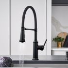 Blanco 443022 Empressa Semi-Pro Kitchen Faucet 1.5 GPM in Matte Black