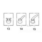 Grohe 45818R00 Ring Handle in Polished Brass