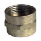 Wal-rich 4610016 Hose Nipple, 3/4" FH x 3/4" FIP