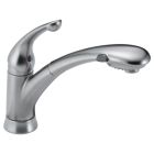 Delta 470-AR-DST Signature Pullouts Single Handle Pull-Out Kitchen Faucet In Arctic Stainless