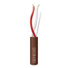 Genesis Cable 47104807 18 AWG 2 Conductor Solid Thermostat Wire Brown 500 FT