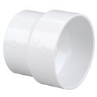 PVC DWV Sewer and Drain Adapter H x SD 3" x 4"