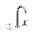 Axor 48050001 One 1.2 GPM Deck Mounted Widespread Bathroom Faucet 170 without Pop-Up Drain in Chrome