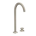 Axor 48060821 One 1.2 GPM Single Handle Deck Mounted Bathroom Faucet without Drain Assembly in Brushed Nickel