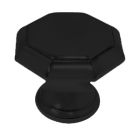 Baldwin 4939.102 Forged Brass Octagonal Design Cabinet Knob, Oil Rubbed Bronze