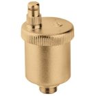 Caleffi 502043A 5020 Series Minical Automatic Air Vent 1/2" NPT Male with Hygrocopic Cap