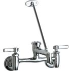 Chicago Faucets 50241CPRPC Bidet Faucet With Lever Handle In Polished Chrome
