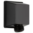 Delta 50570-BL Universal Showering Components Square Wall Elbow For Hand Shower In Matte Black