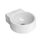 Flaminia 5059-W Mini Twin 30  Wall Hung Basin without Overflow & Single Faucet Hole in White