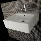 Lacava 5062-03-001 Aquamedia Wall-Mount Or Above-Counter Porcelain Lavatory