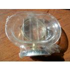 Gatco 5085-PCPB Designer II Soap Holder in Brass  & Chrome