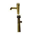 Fantini 50PL2604U Single Hole Bathroom Faucet with Pop Up Drain in Urban Brass