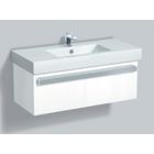 Dornbracht 51080000-00 5108 000 000 39"x19" Wall-Mounted Vanity, White Finish