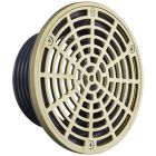 Sioux Chief 832-4HNR Soux Chief Finish Line Adjustable Floor Drain Schlage 40 Hub Connection, 6 1/2"