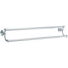Empire 511-30-P 30 Inch Wall Mount Double Towel Bar Polished Chrome