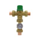 Taco 5123-C2-G 5120 Series 3/4" Sweat Union Mixing Valve with Gauge