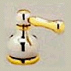 American Standard 0000443.299 Lever Handles (Set of 3), Polished Chrome/Polished Brass