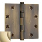 Baldwin 1046.003.I Hardware Single Square Ball Bearing Mortise Hinge, Lifetime Brass Finish
