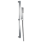 Delta 51567-PR Universal Showering Components 1.75 GPM H2OKinetic® Single-Setting Slide Bar Hand Shower in Lumicoat® Chrome