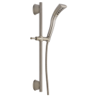 Delta 51579-SS Universal Showering Components 1.75 GPM H2OKinetic® Single-Setting Slide Bar Hand Shower in Stainless