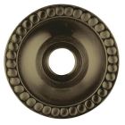 Baldwin 5053.050 5053 Pair of Estate Rosettes for Passage Functions, Satin Brass and Black