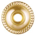 Baldwin 5153.060 Hardware Pair of Estate Rosettes for Privacy Functions, Satin Brass and Brown Finish