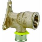 Viega 94520 2825.5ZL Bronze Drop Ear PEX Elbow, 1/2"