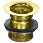 Jones Stephens B02101 Polished Brass Deep Junior Duo Strainer